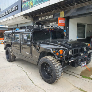 แร็คหลังคา VRK Rain Gutters ประกอบด้วย ชุดจับรางน้ำ VRK สูง 20 cm + ชุดคานขวาง Cross Bar ครบชุด แร็คหลังคามือสอง แร็คหลังคากระบะ วีอาร์เค roofrackbar ติดหลังคารถยนต์