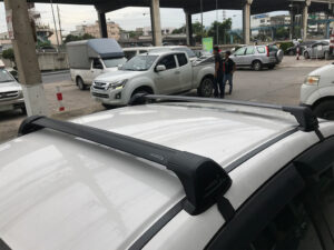 ขายึดแร็คหลังคา YAKIMA Normal Roof รุ่น Flush Bar NR01 ประกอบด้วย ชุดขาจับแร็ค YAKIMA + ชุดคานขวาง ครบชุด แร็คจักรยานกระบะไม่ถอดล้อ rackหลังคารถ ยากิมา THULE thailand