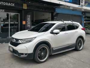 แร็คหลังคารถยนต์ YAKIMA Normal Roof รุ่น Flush Bar NR01 ประกอบด้วย ชุดขาจับแร็ค YAKIMA + ชุดคานขวาง ครบชุด แร็คหลังคารถกระบะ แร็คจักรยานรถเก๋ง ยากิมา แร็คหลังคาsuv