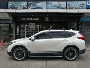 แร็คหลังคามือสองราคาถูก YAKIMA Normal Roof รุ่น Flush Bar NR01 ประกอบด้วย ชุดขาจับแร็ค YAKIMA + ชุดคานขวาง ครบชุด แร็คหลังคา แร็คหลังคาจักรยาน ยากิมา ชุดขายึดคาน