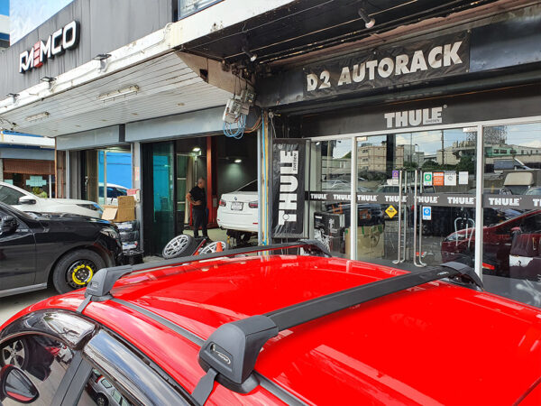 namekarackราคา YAKIMA Normal Roof รุ่น Flush Bar NR01 ประกอบด้วย ชุดขาจับแร็ค YAKIMA + ชุดคานขวาง ครบชุด แร็คโรบาร์ ติดแร็คหลังคาราคา