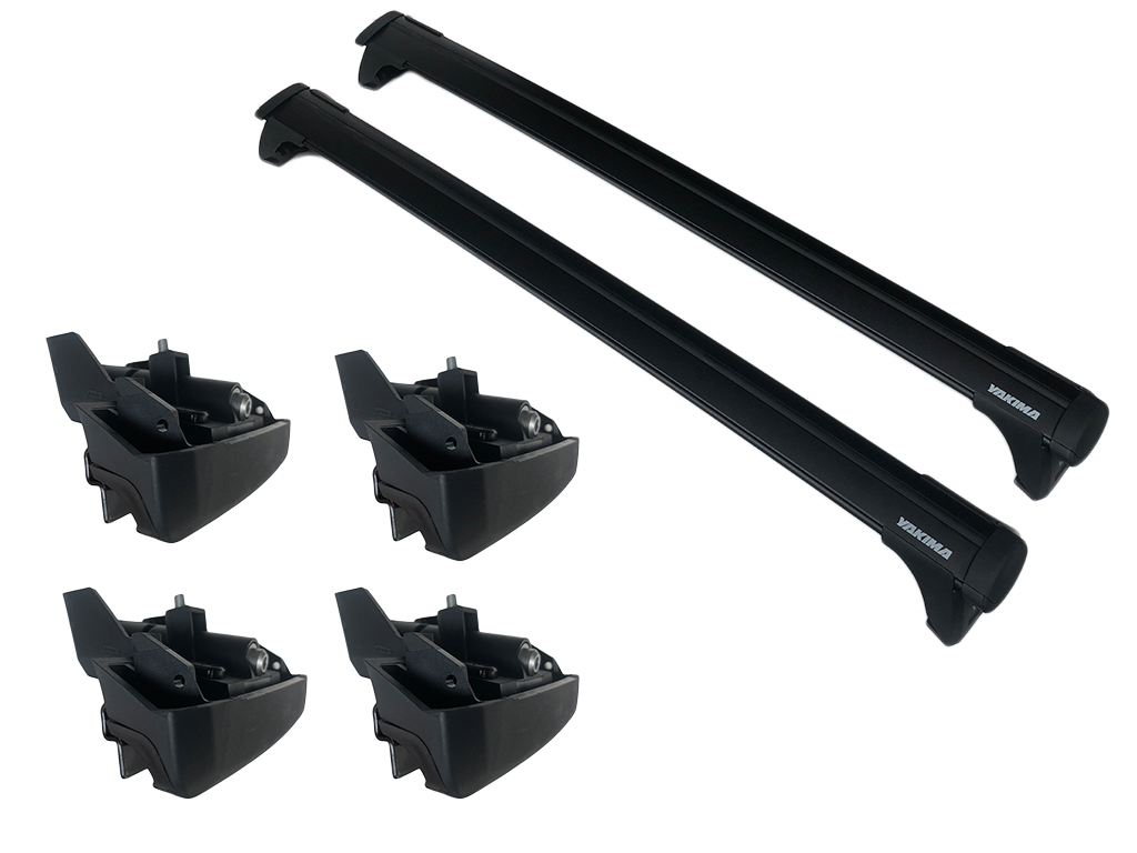 แร็คหลังคา YAKIMA รุ่น Through Bar FH02 Flush Rail + คานขวางครบชุด-A1