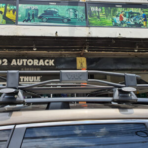 วิธีติดแร็คหลังคา YAKIMA Roof Rail รุ่น Through Bar FR02 ประกอบด้วย ชุดขาจับแร็ค YAKIMA + ชุดคานขวางครบชุด หลังคาจักรยาน rackติดหลังคารถ ขายึดแร็คหลังคา