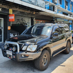 ขาจับแร็คหลังคา YAKIMA Roof Rail รุ่น Through Bar FR02 ประกอบด้วย ชุดขาจับแร็ค YAKIMA + ชุดคานขวางครบชุด แร็คจักรยานกระบะ แร็คหลังคารถมือสอง เอสซีอาร์ ราวหลังคารถกระบะ