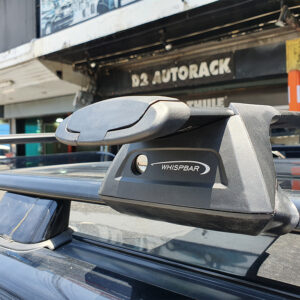 แร็คหลังคา4x4 YAKIMA Roof Rail รุ่น Through Bar FR02 ประกอบด้วย ชุดขาจับแร็ค YAKIMA + ชุดคานขวางครบชุด แร็คหลังคารถตู้มือสอง วิธีติดแร็คหลังคารถเก๋ง เอสซีอาร์ แร็คติดหลังคารถเก๋ง