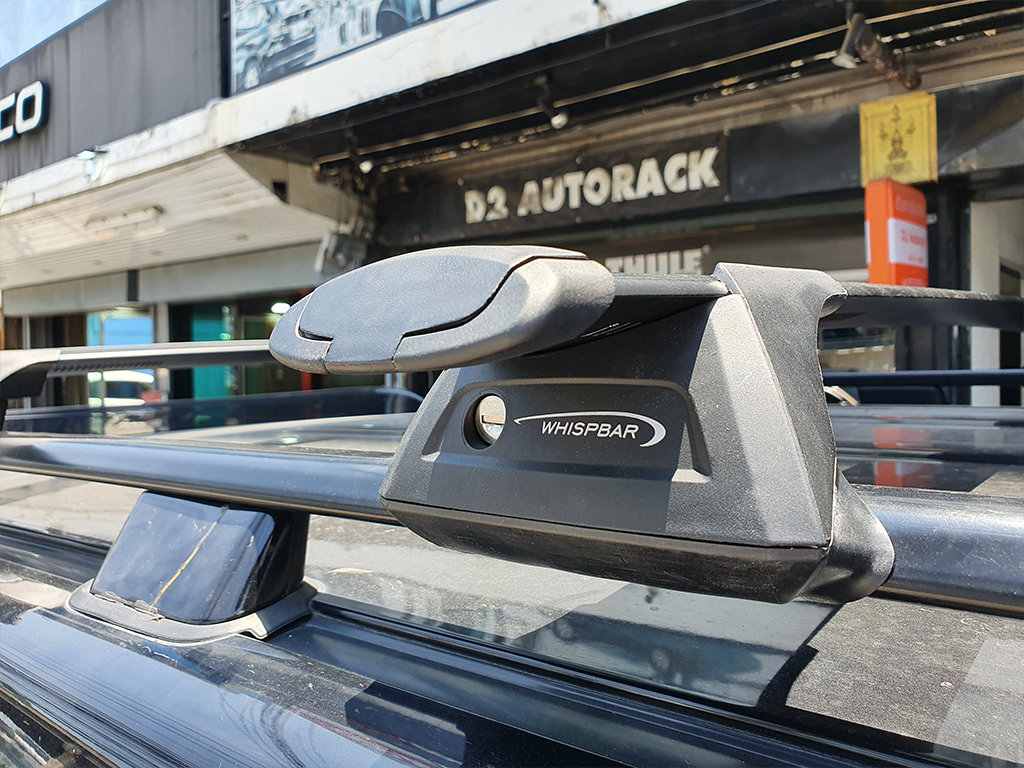 แร็คหลังคา4x4 YAKIMA Roof Rail รุ่น Through Bar FR02 ประกอบด้วย ชุดขาจับแร็ค YAKIMA + ชุดคานขวางครบชุด แร็คหลังคารถตู้มือสอง วิธีติดแร็คหลังคารถเก๋ง เอสซีอาร์ แร็คติดหลังคารถเก๋ง