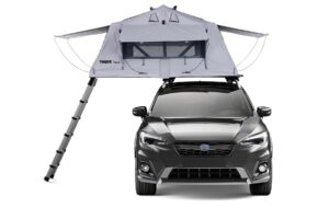 rooftoptent รุ่น THULE Tepui Explorer Ayer 2 ส่วนสูง โดยรวมถึงบันได Telescoping ความสูง 2.4 เมตร