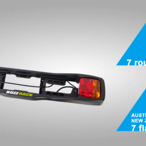 ที่ยึดจักรยานท้ายรถ BuzzRack รุ่น Racer 2 แร็คจับจักรยาน เชื่อมต่อสัญญาณไฟท้าย ด้วยระบบไฟแบบ 7 Pin