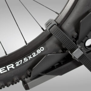 ติดตั้งแร็คจักรยานท้าย รถ BuzzRack รุ่น Racer 2 สาย Strap สำหรับปรับ ตามขนาดของล้อ Size 27.5x2.80