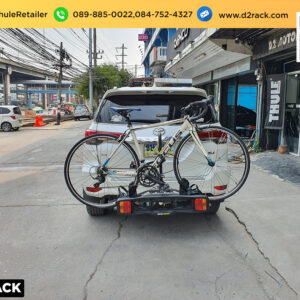แร็คจักรยาน BuzzRack Racer 2 ติดตั้งกับ Toyota Fortuner ที่แขวนจักรยาน แร็คห้อยจักรยาน โตโยต้า ฟอร์จูนเนอร์