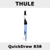 อุปกรณ์เกี่ยวตัวเรือ THULE Quick Draw 838 สำหรับยึดจับ หรือ ผูกด้านหน้าและด้านหลัง สามารถรองรับเรือคายัคและกระดานโต้คลื่นได้ทุกยี่ห้อ