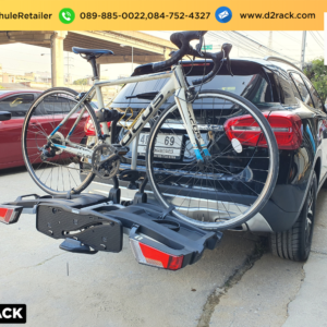 ติดตั้งแร็คจักรยาน THULE EasyFold 933 XT ติดตั้งกับ Benz GLA200 แร็คจักรยานหลังคา rackยึดจักรยาน เบนซ์ จีเอลเอ 200