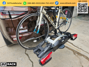 แร็คจักรยานท้ายรถ THULE Velocompact 924 ติดตั้งกับ Isuzu Mu-X rackจักรยาน แร็คติดรถจักรยาน อีซูซู มิวเอ็กซ์