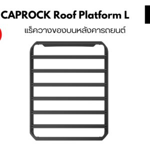 ตะแกรงบนหลังคา THULE CapRock Roof Platform Size L แร็ควางของบนหลังคา
